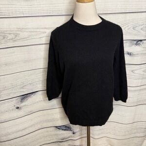 Classic Black Women's cashmere Sweater